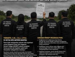 Eks DPD AKPERSI Banten Bongkar Fakta: “Sudah Mundur, Kok Dibekukan?” – Narasi Dinilai Menyesatkan Publik