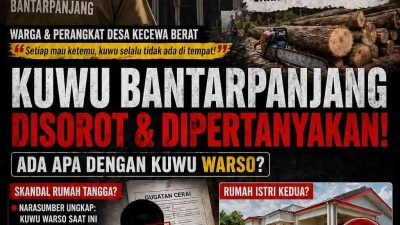 Kinerja Kuwu Bantarpanjang Disorot: Dugaan Ilegal Logging hingga Minimnya Kehadiran di Kantor Desa