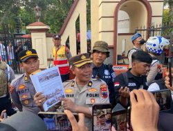 Polresta Pati Jelaskan Legalitas Tanah Tambahmulyo Saat Aksi AMPB, Audiensi Ditolak Massa Aksi