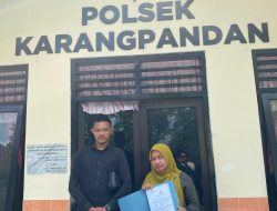Ibu Giatmi Lapor ke Polsek Karangpandan, Diduga Alami Intimidasi oleh Debt Collector.