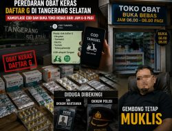 Peredaran Obat Keras Daftar G di Tangsel Diduga Berkedok COD, LBH Satria Minta APH Bertindak