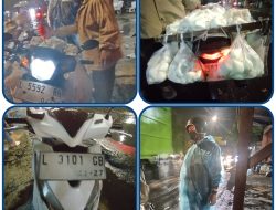 Hujan Basahi Surabaya: Pemuda Sundul Pedagang Hingga Oleng di Kenjeran