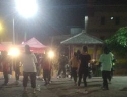 Malam Membara di Hotel Dafam! Puluhan Ibu-Ibu Hentak Lapangan dengan Senam DJ Remix