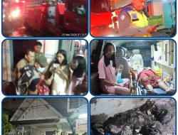 Kebakaran Rumah Dijalan Rangka Besar Berhasil Dipadamkan Tim Damkar Surabaya