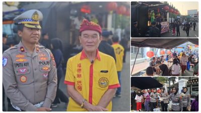 Rayakan Waisak 2570 BE, Polresta Pati, Brimob dan Klenteng Hok Tik Bio Bagikan 1.500 Porsi Makan Gratis untuk Warga