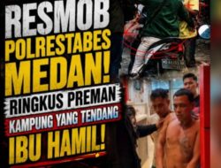 Biadab! Preman Kakak Beradik Tendang Perut Wanita Hamil dan Todong Senjata di Terowongan Tembung