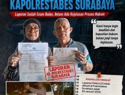 Enam Bulan LP Diduga “Mati Suri”???, Warga Tenggumung Karya Curhat Lewat KJN ke Kapolrestabes Surabaya