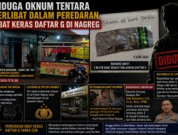 Diduga Oknum Tentara Terlibat dalam Peredaran Obat Keras Daftar G di Nagreg