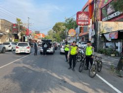 Sat Samapta Polresta Pati : Patroli Sepeda Menyasar Acara Car Free Day, Pastikan Masyarakat Aman dan Nyaman