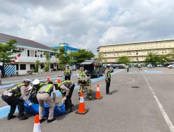 Polresta Pati Jadi Tuan Rumah Penilaian Lomba TPTKP dan Olah TKP Laka Lantas Eks Wilayah Pati