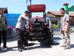 Polres Kudus Serahkan Alsintan untuk Poktan Binaan, Dukung Ketahanan Pangan Nasional