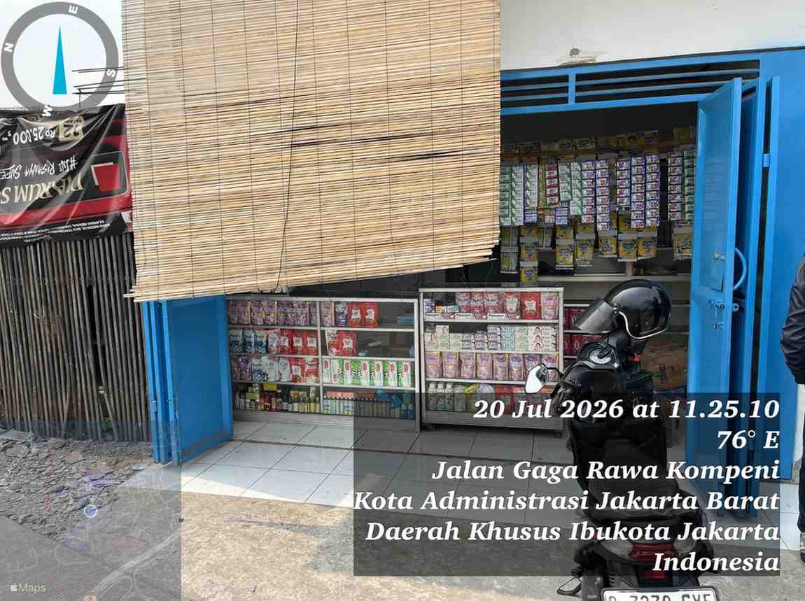 Kios diduga jual obat keras Kalideres