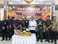 Polresta Pati Gelar Tasyakuran Sederhana Sambut Hari Bhayangkara ke-80, Perkuat Sinergi dengan Forkopimda