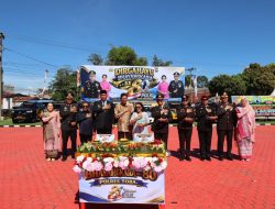 HUT Bhayangkara Ke 80 di Polres Toba Berlangsung Khidmat