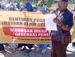 Ratusan Warga Tegalrejo Blokade Tambang Galian C, Tuntut Penghentian Aktivitas Ilegal