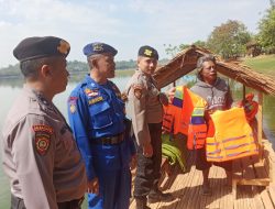 Polisi Cek Wahana Rakit di Waduk Gembong, Tekankan Keselamatan Wisatawan