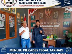 Menuju Pilkades Tegal: Tarhadi Kordinasikan Strategi Pencalonan di DPD SWI Tangerang.
