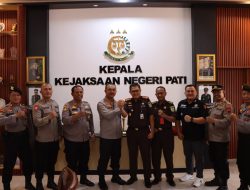 Kapolresta Pati Sambangi Kejari, Perkuat Soliditas Penegakan Hukum di Pati