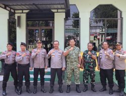 Polresta Pati Perkuat Sinergitas dengan Kodim 0718/Pati, Wujudkan Soliditas TNI-Polri Jaga Kamtibmas