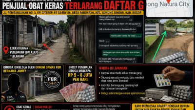 Kapolres Bogor Kabupaten (AKBP Wikha Ardilestanto, S.H., S.I.K., M.Si.) Diminta Menindak Tegas Penjual Obat Keras Terlarang Daftar G