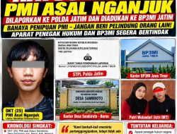 Diduga Rugikan Keluarga Istri Hingga Ratusan Juta Rupiah, PMI Asal Nganjuk Dilaporkan ke Polda Jatim dan Diadukan ke BP3MI Jatim