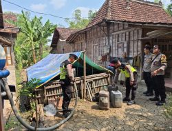 Polresta Pati Salurkan 26.500 Liter Air Bersih untuk Warga Terdampak Kekeringan di Winong