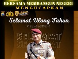 Komunitas Jurnalis Nusantara Sampaikan Ucapan Selamat Ulang Tahun kepada AKP Adik Agus Putrawan
