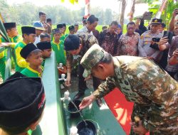 Peresmian Sarana Air Bersih Kodim 0616/Indramayu di Desa Cibeber