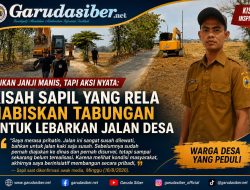Bukan Janji Manis, Tapi Aksi Nyata: Kisah Sapil yang Rela Habiskan Tabungan untuk Lebarkan Jalan Desa