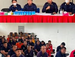 Tegas, Rumah Tahanan (Rutan) Kelas llB Balige Tes Urin Terhadap Warga Binaan