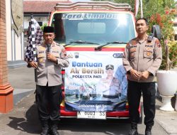 Polresta Pati Salurkan 44 Ribu Liter Air Bersih untuk Warga Terdampak Kekeringan