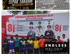 HUT RI KE-81: SEPAK TAKRAW MUSEUM GUNUNG TABUR MERIAHKAN DIRGAHAYU BANGSA, DUKUNG KESULTANAN GUNUNG TABUR.