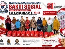 KWI Gelar Bakti Sosial dan Santunan Janda Veteran dalam Memperingati HUT Kemerdekaan RI ke-81