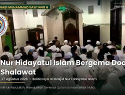 Maulid Nabi Muhammad SAW 1448 H: TPQ Nur Hidayatul Islam Bergema Doa dan Shalawat 
