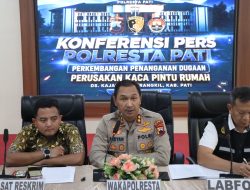 Polresta Pati Dalami Dugaan Pengerusakan Kaca Pintu Rumah di Kajar