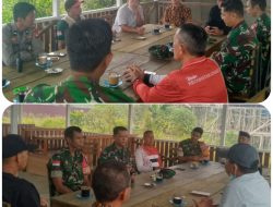Cegah Karhutla di Kapuas Hulu, Koramil 1206-15/Suhaid Ingatkan Bahaya Sepele Puntung Rokok