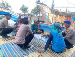 Polisi Pati Perkuat Sabuk Kamtibmas Pesisir di Dermaga Bendar Juwana