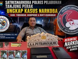 Modus Baru Via Instagram! Satreskoba Polres Pelabuhan Tanjung Perak Ringkus Pengedar Ganja Kering di Sawahan