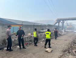 Respons Cepat Brimob Polda Jateng, Api di Sekitar Tower Listrik TPA Putri Cempo Berhasil Dijinakkan