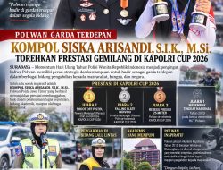 POLWAN GARDA TERDEPAN, KOMPOL SISKA ARISANDI TOREHKAN PRESTASI GEMILANG DI KAPOLRI CUP 2026