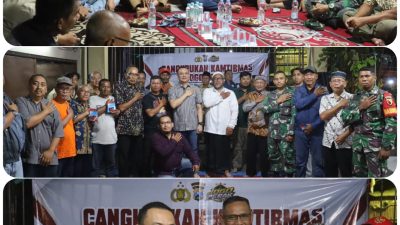 Kolaborasi Kuat, Polres Pelabuhan Tanjung Perak Gelar Cangkrukan Kamtibmas Jogo Perak di Sidotopo 