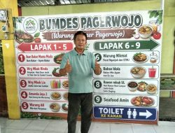 Dipimpin H. Imam Bukori, BUMDes Pagerwojo Sidoarjo Hadirkan 14 Stand Kuliner, Sederhana Tampilannya, Rasa Setara Bintang Lima