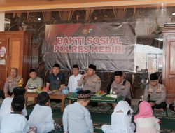 Polres Kediri Bangun Sumur Bor di Yayasan Yatim Dhuafa, Atasi Krisis Air Bersih di Musim Kemarau