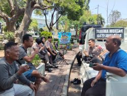 Polres Gresik Gencarkan Inovasi Kopi Keliling, Bangun Kedekatan dengan Warga Ajak Jaga Kamtibmas