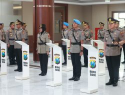 Kapolda Jatim Pimpin Sertijab Kabid TIK dan Sejumlah Kapolres Baru