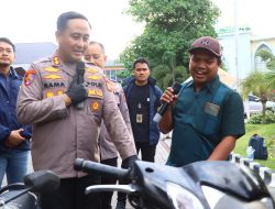 Kapolres Gresik Kembalikan Motor Korban Curanmor, Dua Residivis Diberi Tindakan Tegas Terukur