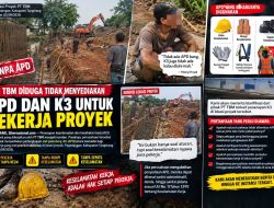 PT TBM Diduga Tidak Menyediakan APD dan K3 untuk Pekerja Proyek