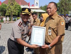 Polresta Pati Berikan Penghargaan Kepada 10 Sekolah Mitra Senopati Academy Paham AI Tahun 2026