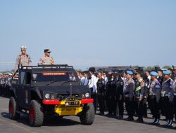 2.678 Personel Dikerahkan, Kapolda NTB Pimpin Apel Ops Mandalika Rinjani 2026 Amankan MotoGP