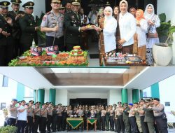 Polres Gresik Beri Kejutan HUT TNI ke-81, Sinergitas TNI-Polri Semakin Solid